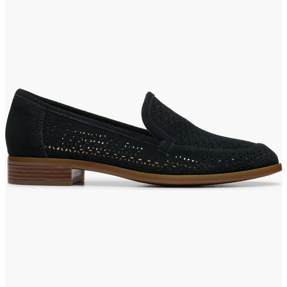 Clarks Black Trish Cove Slip On - Picture 5 of 10